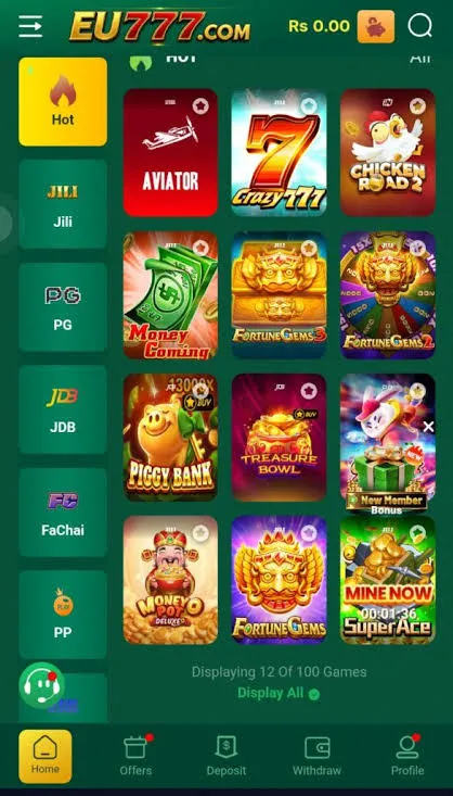EU777 Game